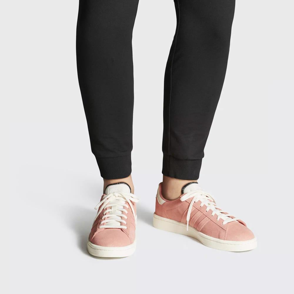 Adidas Campus Tenis Rosas Para Mujer (MX-84577)